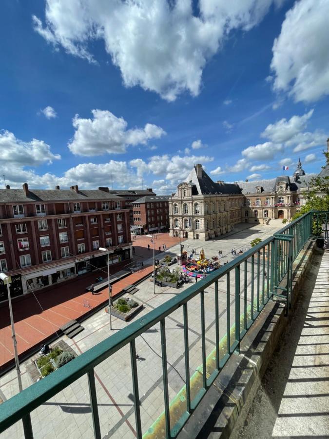 Hyper Centre, Balcon, Emplacement & Vue Incroyable, Spacieux Amiens Luaran gambar