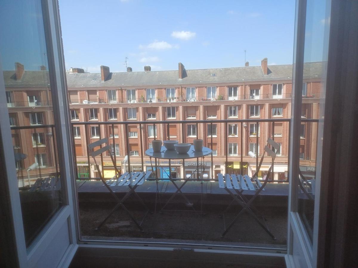 Hyper Centre, Balcon, Emplacement & Vue Incroyable, Spacieux Amiens Luaran gambar